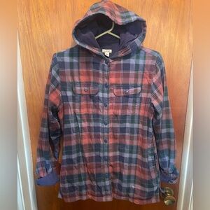 Fleece lined flannel
